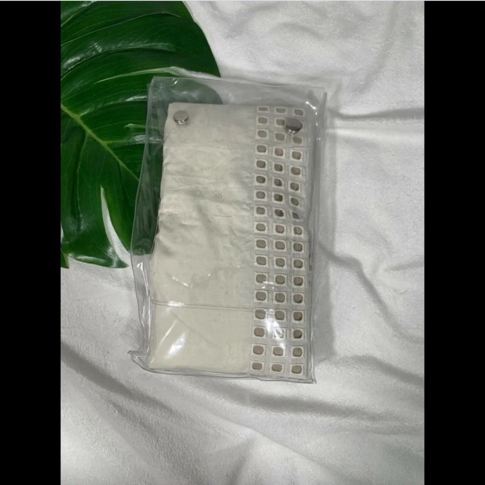 NEW Hotel Collection 100% Cotton Percale Eyelet (1) Standard Sham‎ #237